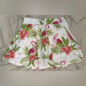 Place Girls Medium 7/8 Floral Print Skort